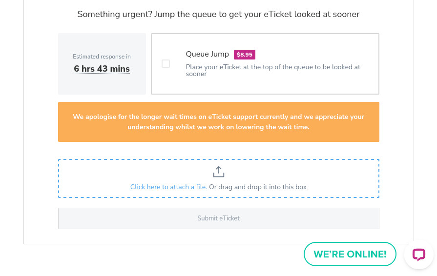 ventraip response time